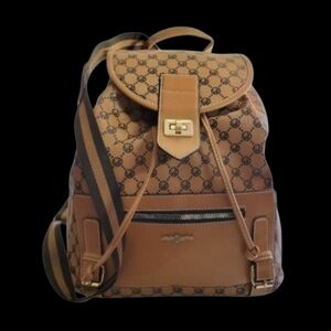 Backpack plus a Double Zip Wallet/Wristlet by Wendy Keen